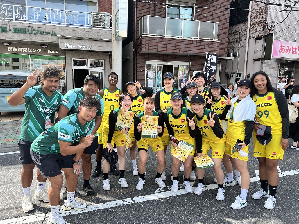 流経大柏　スパッツ　2セット 7月27日(日)、柏市で行われた柏まつり2025に参加しました。 | ニュース